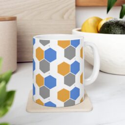 SimDex Logo Hexagons Only | Ceramic Mug 11oz